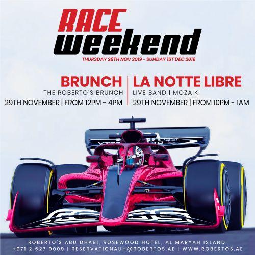F1 Race Weekend: Brunch | La Notte Libre